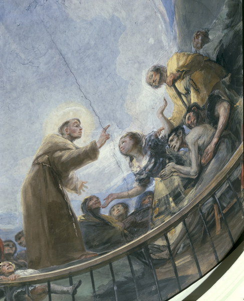 Miracle of St. Antony de Francisco José de Goya