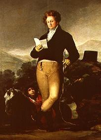 The X. duke of Osuna. de Francisco José de Goya