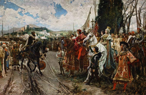 The Capitulation of Granada de Francisco Pradilla y Ortiz