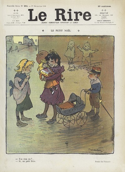 Illustration for Le Rire de Francisque Poulbot
