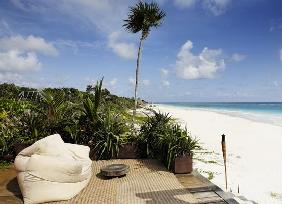 terrace of a cabana