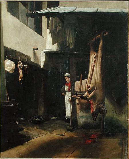 The Butcher de François Bonvin