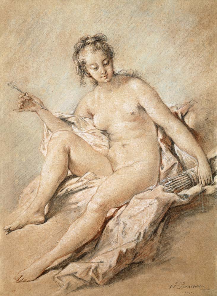 A study of Venus de François Boucher