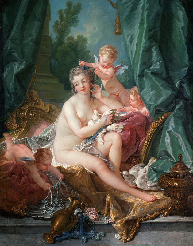 Die Toilette der Venus de François Boucher