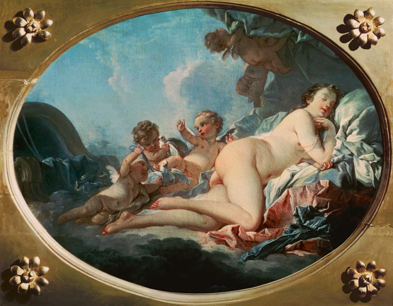 Die schlafende Venus. de François Boucher