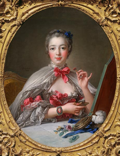 Portrait of the Marquise de Pompadour (1721-1764) de François Boucher