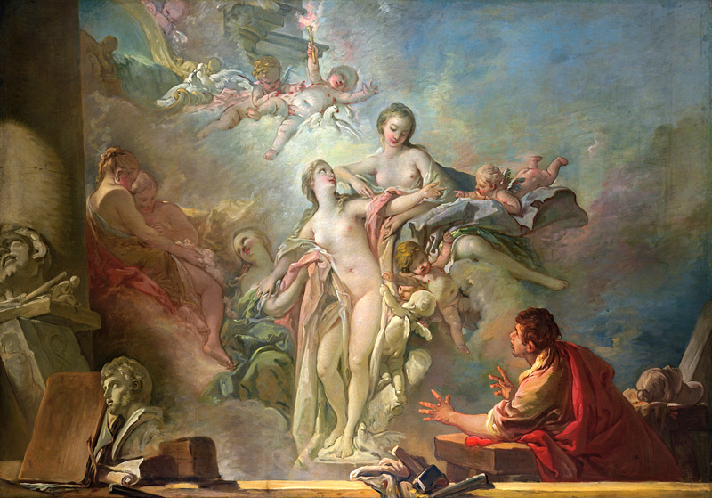 Pygmalion and Galatea de François Boucher