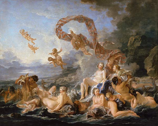 El triumfo de Venus de François Boucher