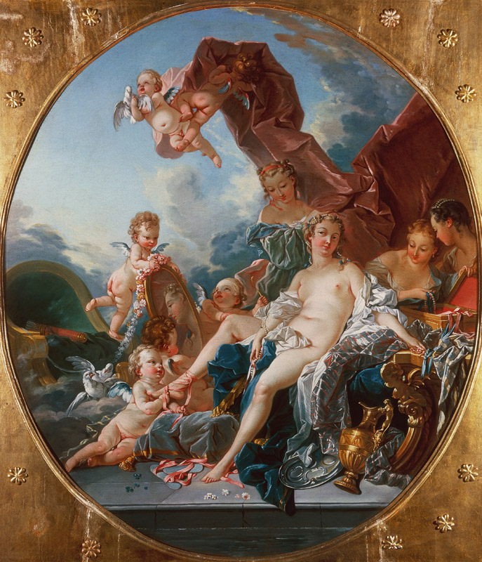 Venus at her Toilet de François Boucher