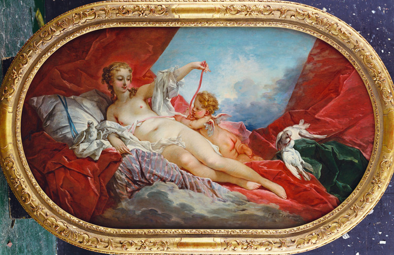 Venus and Cupid de François Boucher