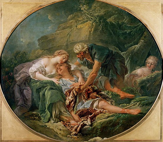 Amintas Brought Back to Life in the Arms of Sylvie de François Boucher