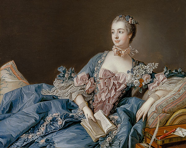 Madam de Pompadour de François Boucher