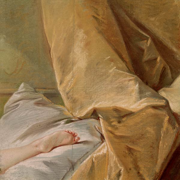 The Foot of Miss O''Murphy (study) de François Boucher