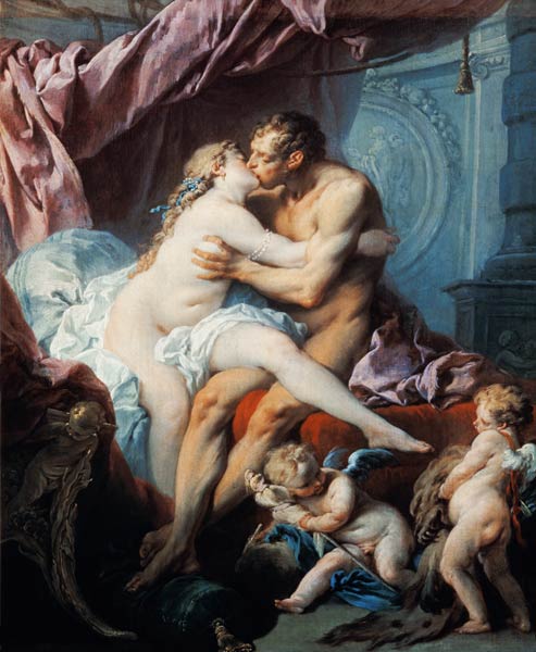 Hercules and Omphale de François Boucher