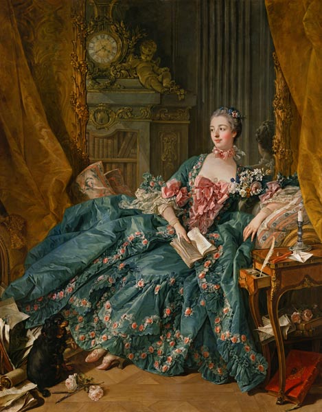 Marquesa de Pompadour de François Boucher