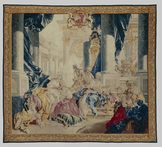 Psyche displaying her treasures to her sisters, 1744-46 de François Boucher