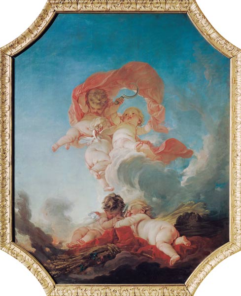 Summer, from a series of the Four Seasons in the Salle du Conseil de François Boucher
