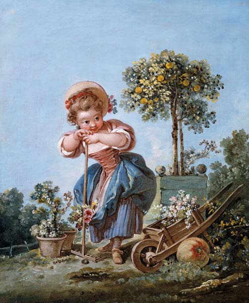 The Little Gardener de François Boucher
