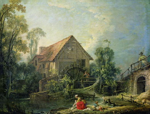 The Mill, 1751 (oil on canvas) de François Boucher