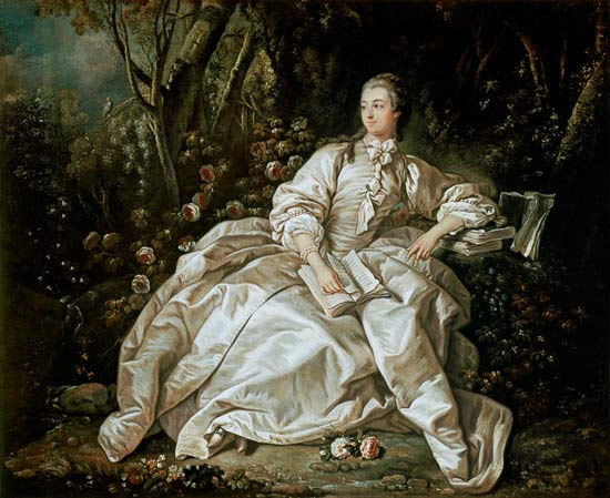 Madame de Pompadour (1721-64) de François Boucher