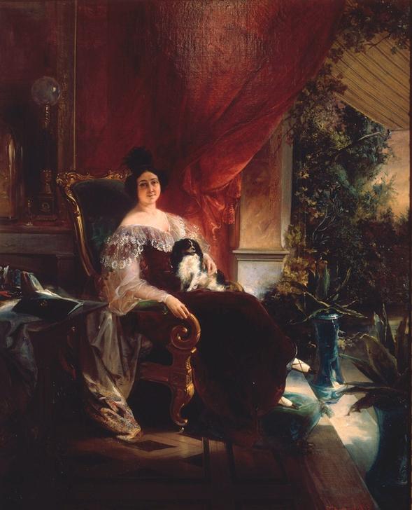 Madame de Gama-Machado de Francois Bouchot