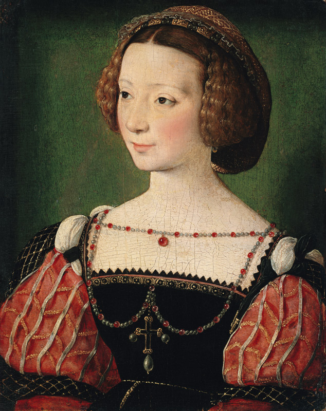 Portrait of Beatrix Pacheco, Countess of Montbel and Entremonts de François Clouet