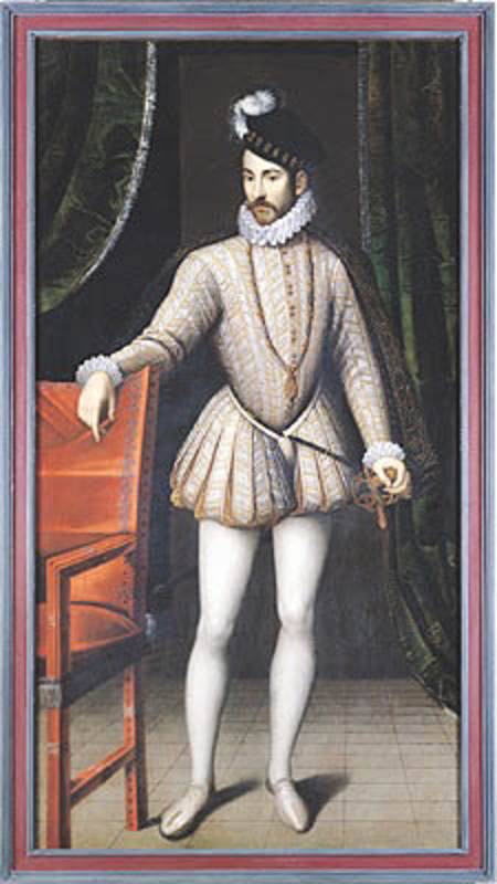 Charles IX (1550-74) King of France de François Clouet
