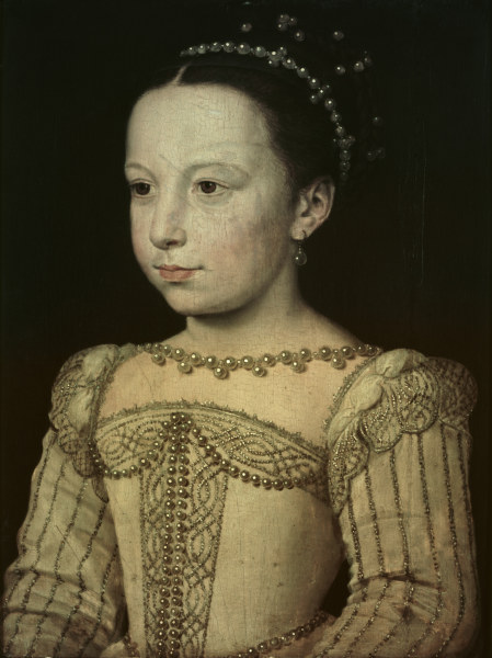 Margarete von Valois / Gem.v.F.Clouet de François Clouet