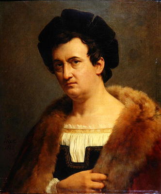 Portrait of Francois Joseph Talma (1763-1826) (oil on canvas) de François-Edouard Picot