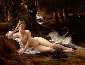 The resting Leda. de François-Edouard Picot