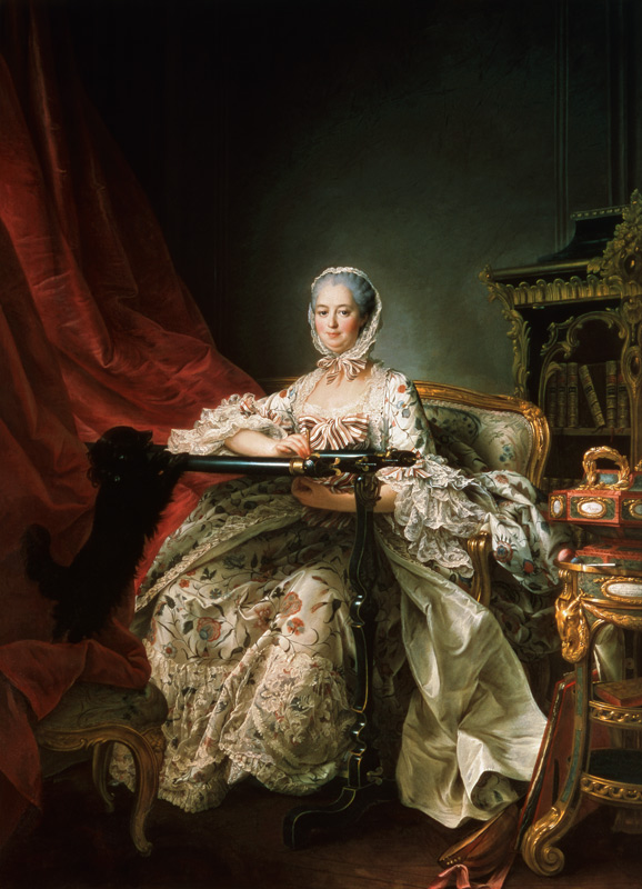 Madame de Pompadour de François-Hubert Drouais