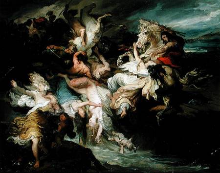 The Defeat of the Teutons and the Cimbri by Gaius Marius (c.157-86 BC) de François-Joseph Heim
