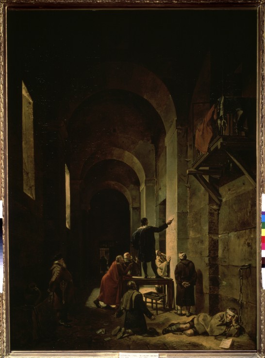 The Painter Jacques Stella in Prison de François Marius Granet