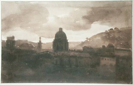 View of Rome from Santa Trinita dei Monti de François Marius Granet