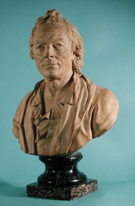Bust of Christoph Wilibald Gluck (1714-87) de Francois Martin