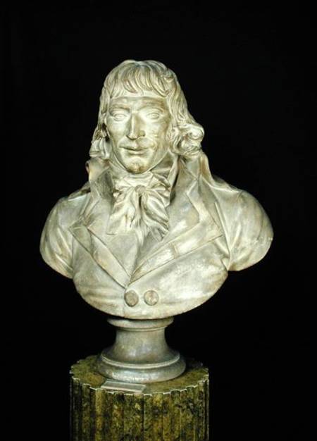 Portrait Bust of Camille Desmoulins (1760-94) de Francois Martin