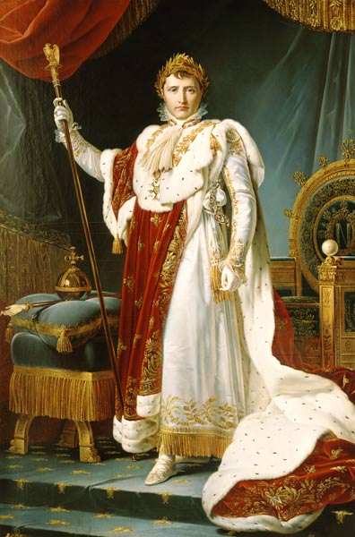 Napoleon voucher distinctive in the coronation reg de François Pascal Simon Gérard