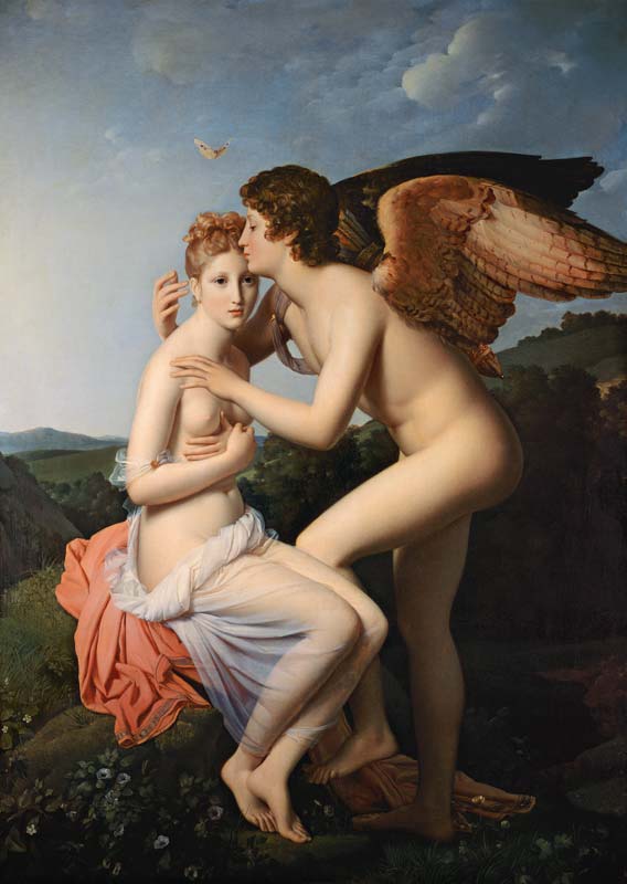 Amor and psyche de François Pascal Simon Gérard