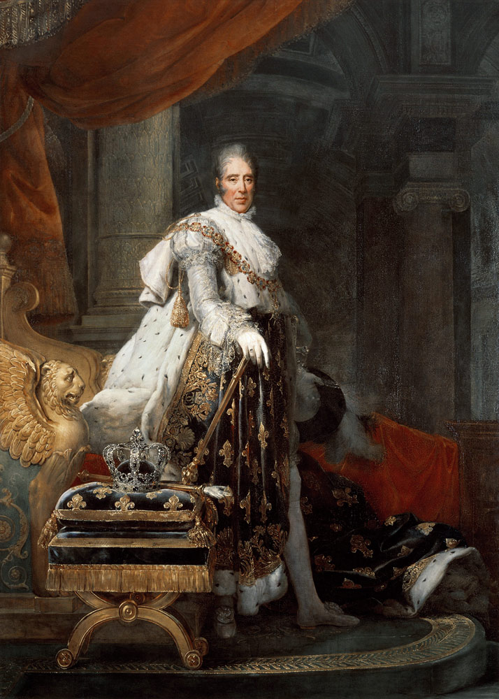 King Charles X of France de François Pascal Simon Gérard