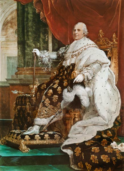 Louis XVIII (1755-1824) de François Pascal Simon Gérard
