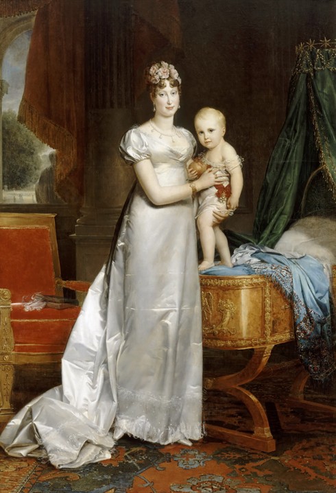 Empress Marie-Louise With the King of Rome de François Pascal Simon Gérard