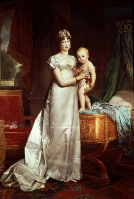 Marie Louise (1791-1847) and the King of Rome (1811-32) de François Pascal Simon Gérard