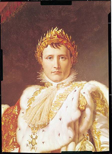 Napoleon I (1769-1821) in Coronation Robes de François Pascal Simon Gérard