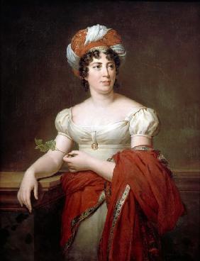 Portrait of the author Baronne Anne Louise Germaine de Staël (1766-1817)