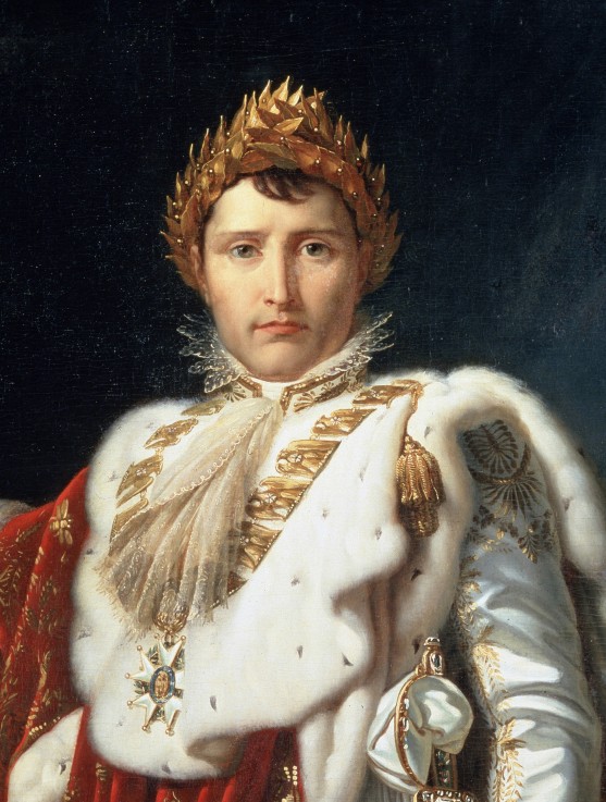 Portrait of Emperor Napoléon I Bonaparte (Detail) de François Pascal Simon Gérard