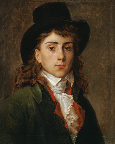 Portrait of Baron Antoine Jean Gros (1771-1835) de François Pascal Simon Gérard