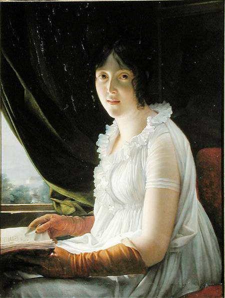 Seated Portrait of Marie-Philippe-Claude Walbonne (1763-c.1837) de François Pascal Simon Gérard