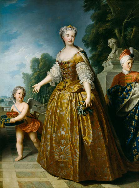 Portrait of Marie Leczinska (1703-68) de Francois Stiemart