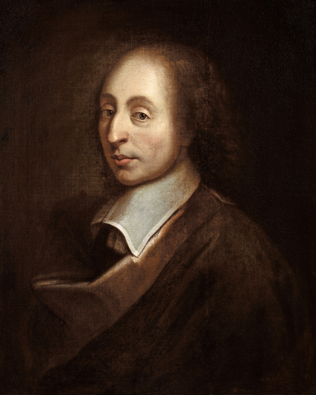 Blaise Pascal (1623-62) de Francois the Younger Quesnel