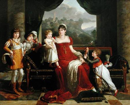 The Duchess of Feltre and her Children de Francois Xavier Fabre